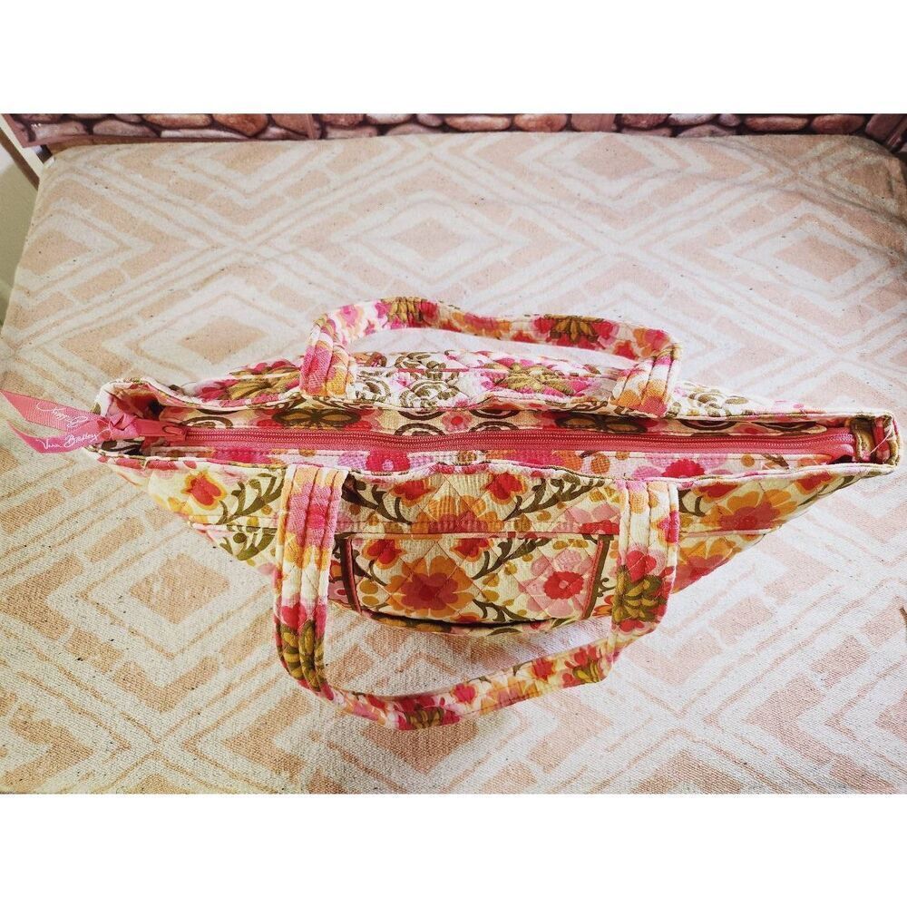 Vera Bradley Floral tote bag purse Folkloric Retired Pattern #A56 - Picture 8 of 10